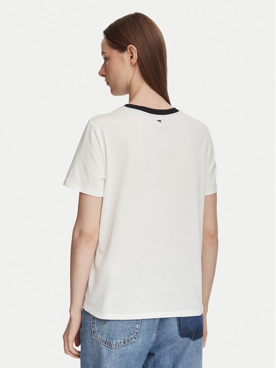 Weekend Max Mara Weekend Max Mara Camiseta Edison 2625976041 Blanco Regular Fit