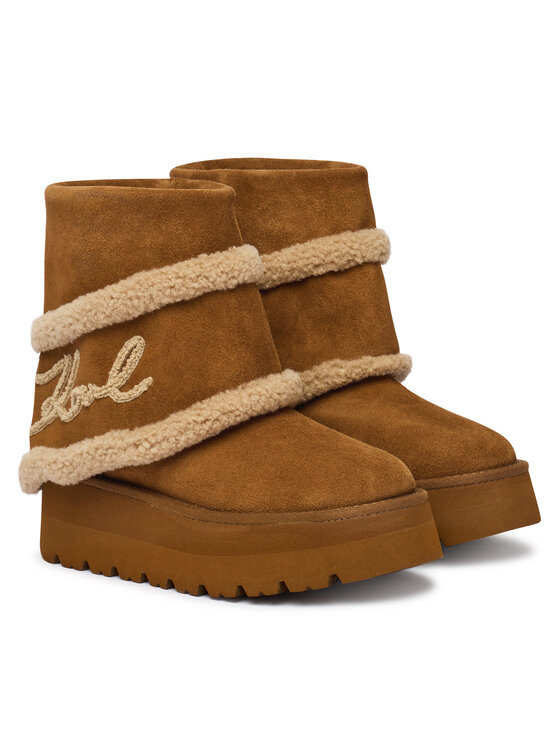 KARL LAGERFELD Stivali da neve KARL LAGERFELD Skylar KL48652 Marrone