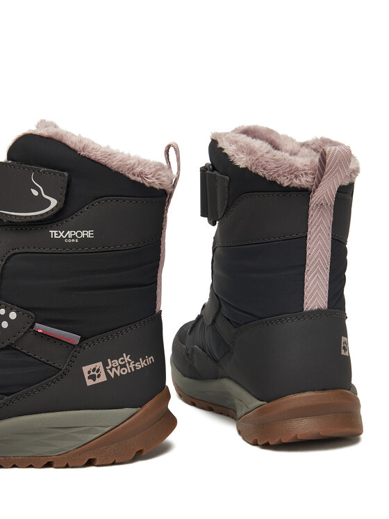 Jack Wolfskin Снігоходи Jack Wolfskin Polar Bear-g Texapore High Vc K Чорний