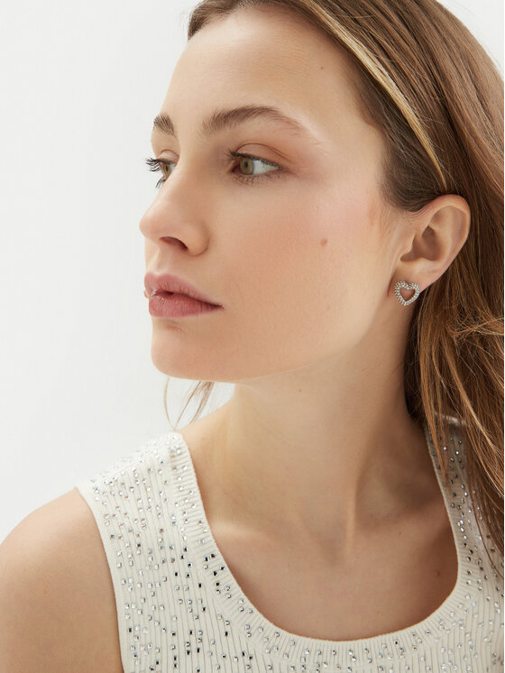 Guess Сережки Guess JUBE05 028JW Срібний