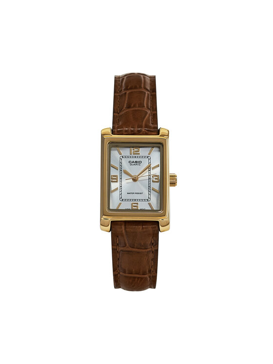 Casio Годинник Casio Classic LTP-1234PGL-7AEG Коричневий