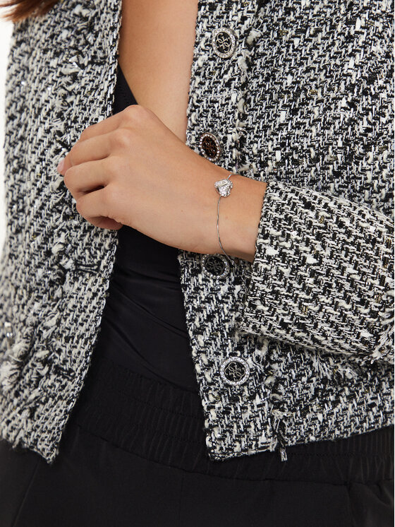 Guess Bransoletka Guess JUBB04 502JW Srebrny