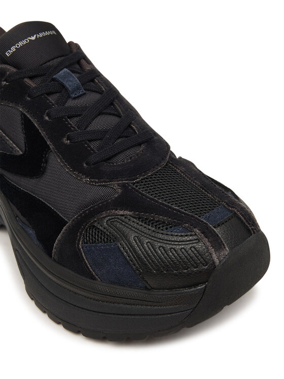 Emporio Armani Sneakersy Emporio Armani EM004828 AF23184 Czarny
