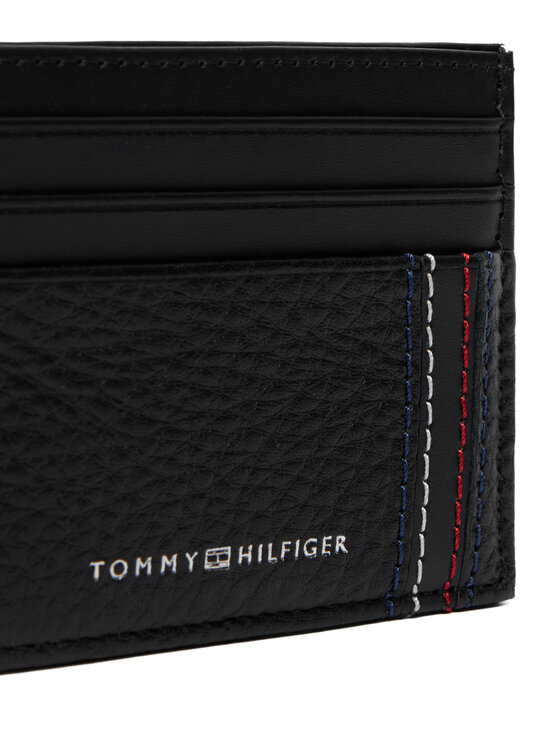 Tommy Hilfiger Θήκη πιστωτικών καρτών Tommy Hilfiger Th Central Cc Holder AM0AM14228 Μαύρο
