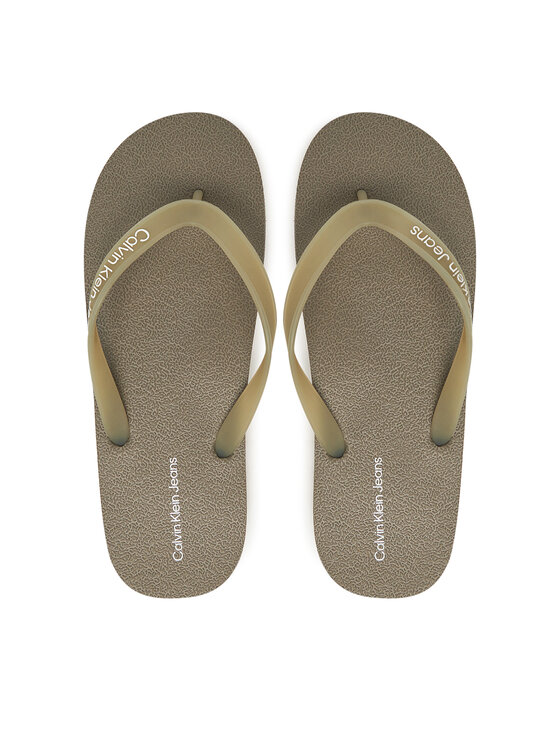 Calvin Klein Jeans Flip-flops Calvin Klein Jeans Thong+ Tpu YM0YM01265 Barna