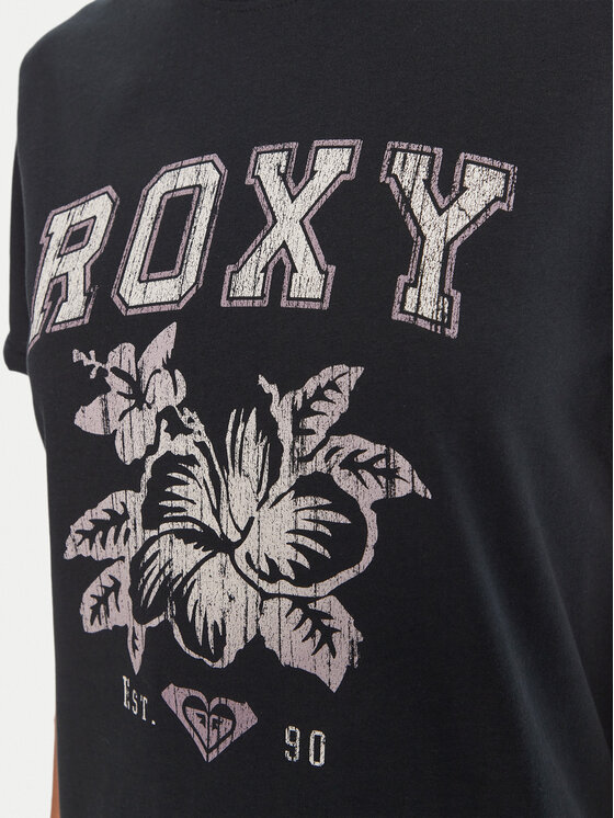 Roxy Roxy Camiseta Oceanregular Poster ERJZT06017 Azul marino Regular Fit