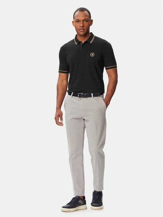 BOSS BOSS Polo Paddy_The_Open-26 50566997 Negro Regular Fit