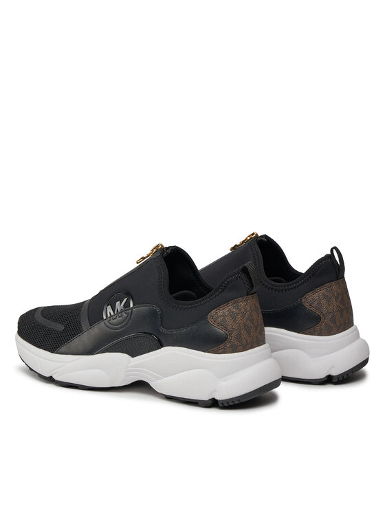 MICHAEL Michael Kors Снікерcи MICHAEL Michael Kors Sami Zip Trainer 43H3SMFSHD Чорний
