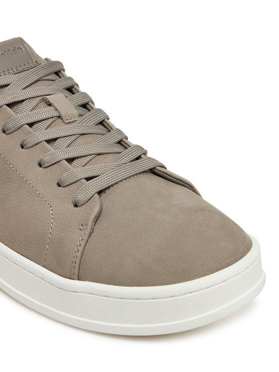 Calvin Klein Сникърси Calvin Klein Low Top Lace Up Nu HM0HM01758 Сив