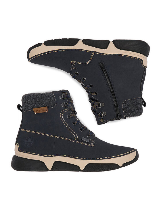 Rieker Schnürschuhe Rieker CEO-45925-14 Dunkelblau