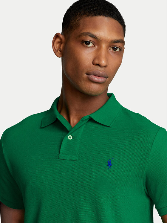 Polo Ralph Lauren Polo Ralph Lauren Поло 710795080019 Зелений Slim Fit