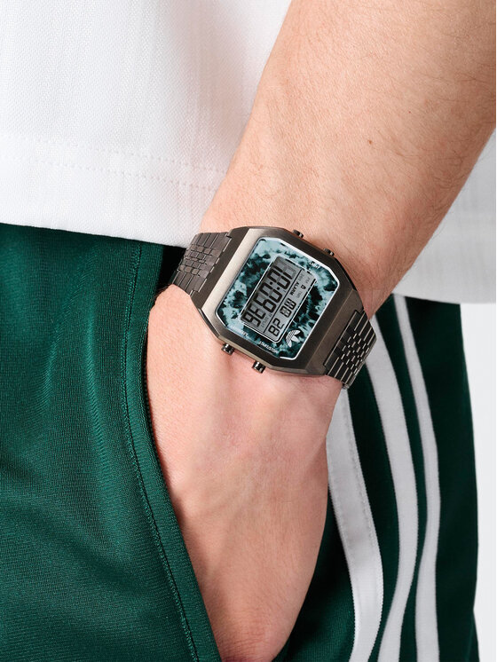 adidas Hodinky adidas Digital Two AOST24558 Čierna