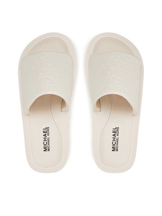 MICHAEL Michael Kors Παντόφλες MICHAEL Michael Kors MK01372270 Λευκό
