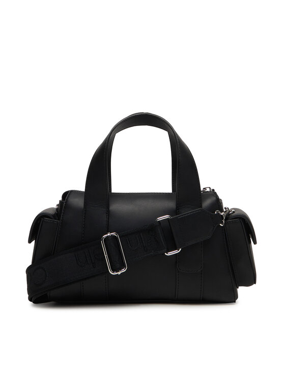 Calvin Klein Soma Calvin Klein Webbing Strap Pocket Bag LV04F3291G Melns