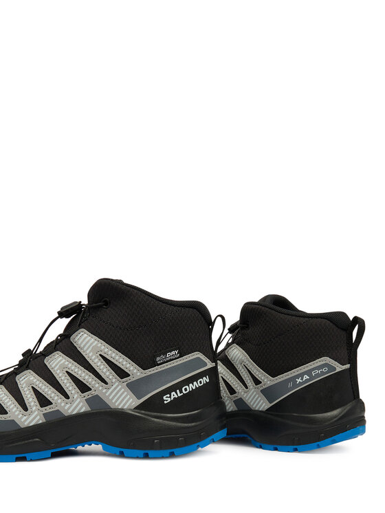 Salomon Трекінгові черевики Salomon Xa Pro V8 Mid Waterproof L47729800 Чорний