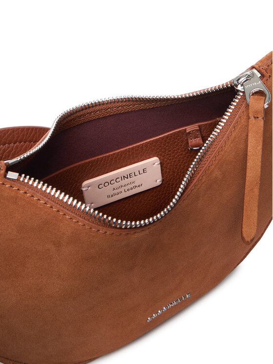 Coccinelle Сумка Coccinelle QKG Coccinellesunup Suede E1 QKG 13 03 01 Коричневий