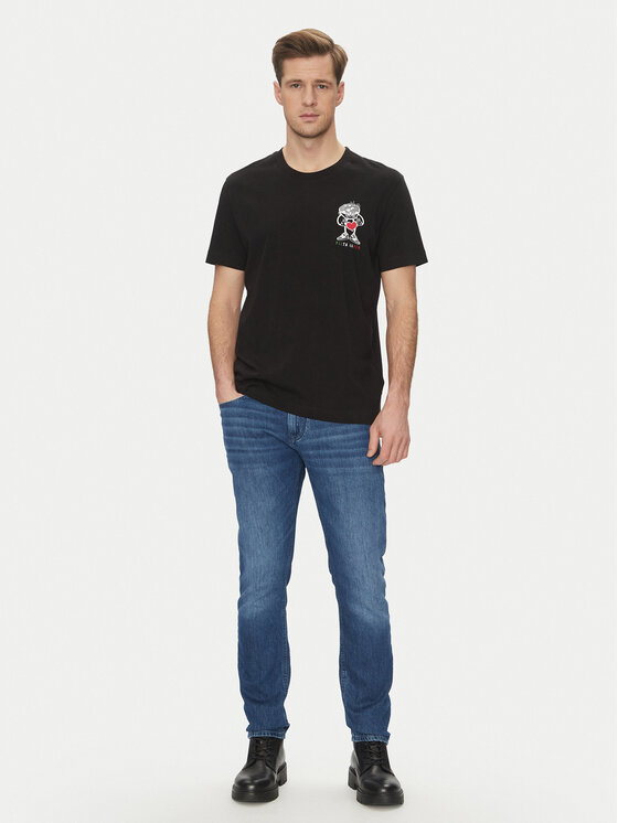 JOOP! Jeans JOOP! Jeans Футболка 15 JJJ-23Alonzo 30045691 Чорний Modern Fit
