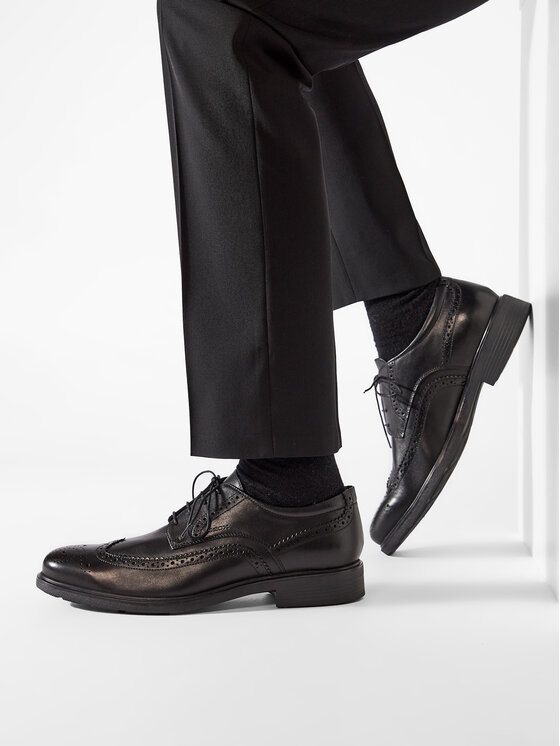 Geox Polobotky Geox U Dublin B U34R2B 00043 C9999 Černá