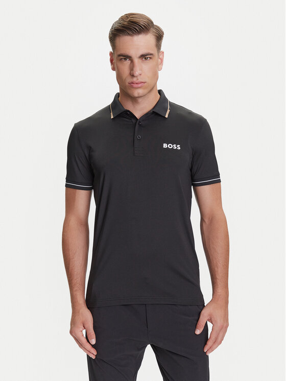BOSS BOSS Polo Paul Pro 50506203 Negro Slim Fit