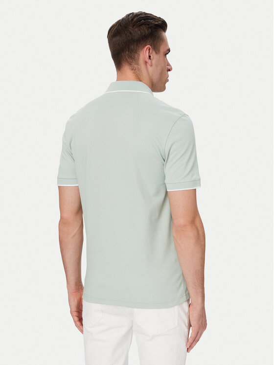 BOSS BOSS Polo Passertip 50507699 Turquesa Slim Fit