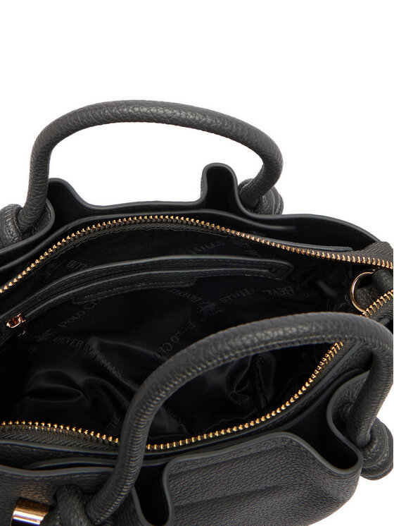 Beverly Hills Polo Club Дамска чанта Beverly Hills Polo Club EO-BHPC-C-015-10 Тъмносив