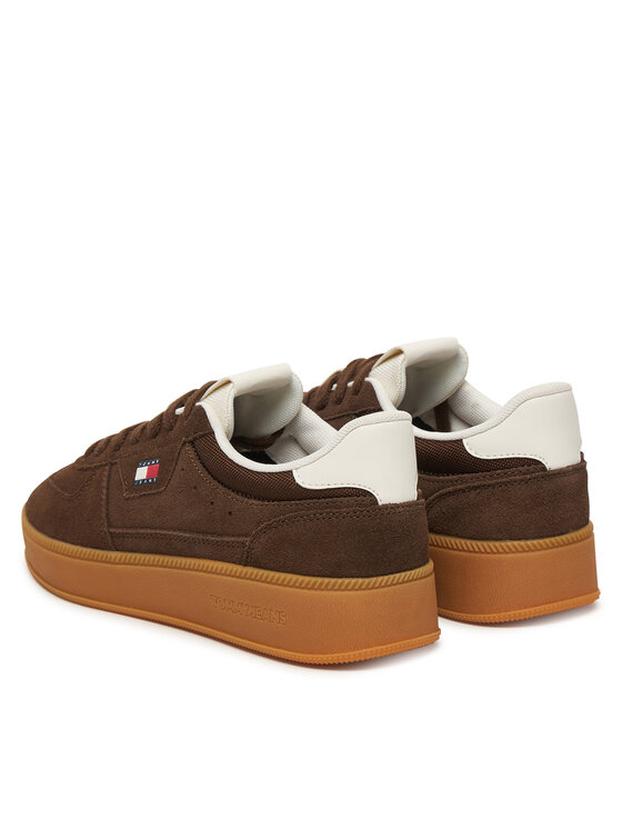 Tommy Jeans Superge Tommy Jeans The Greenwich Edge Max Suede EN0EN02989 Rjava