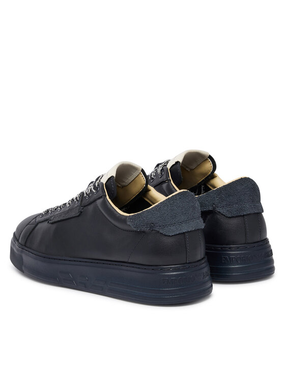 Emporio Armani Sneakersy Emporio Armani EM006509 AF27359 Granatowy