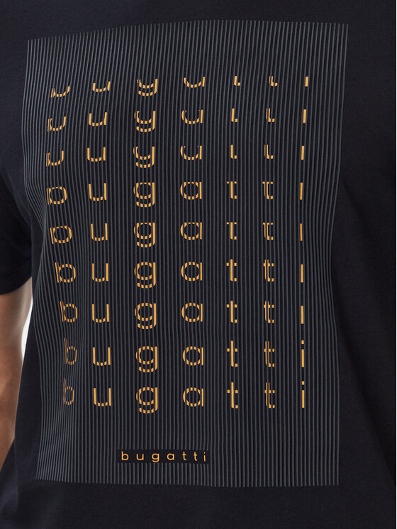 Bugatti Bugatti Camiseta 8350-15046E Azul marino Regular Fit