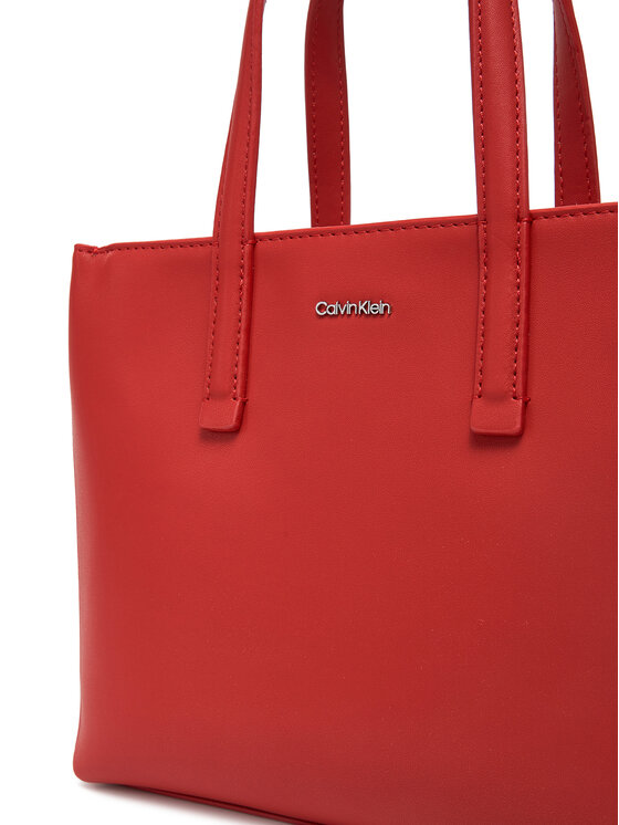Calvin Klein Torebka Calvin Klein Ck Must Small Tote K60K612904 Czerwony