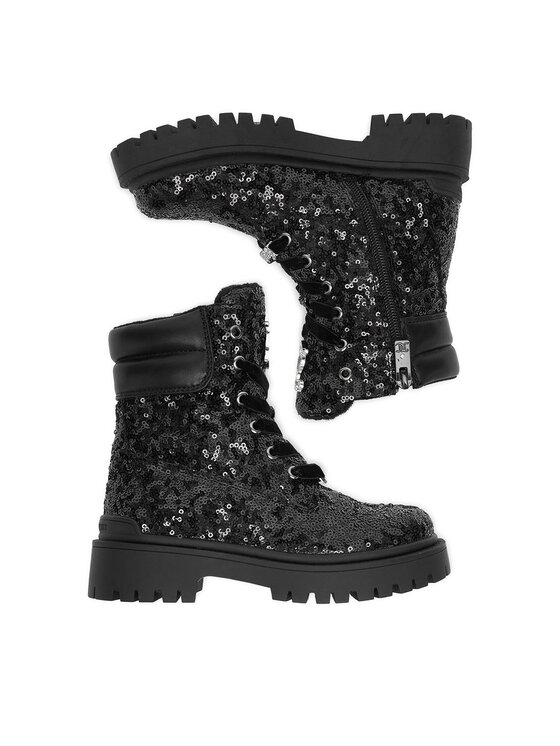 Juicy Couture Черевики Juicy Couture CEO-CS6590-01A Чорний