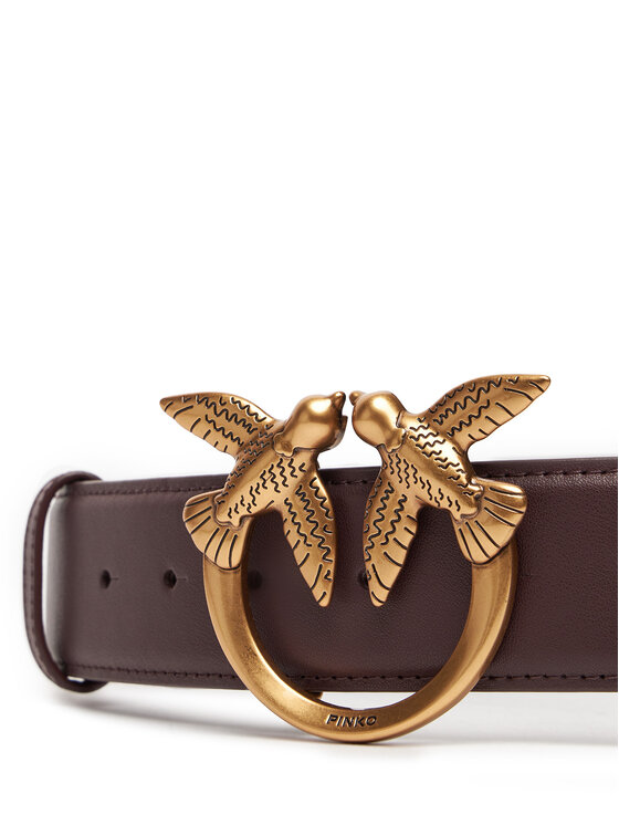PINKO Remen PINKO Love Berry H4 Belt AI 25-26 PLT01 100120 A0F1 Ljubičasta