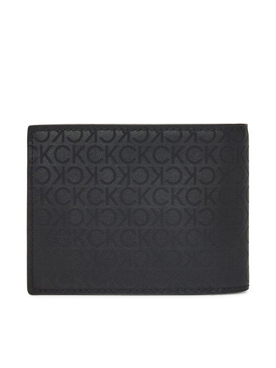 Calvin Klein Cartera Calvin Klein Ck Sleek Trifold 10Cc W/Coin K50K512865 Negro