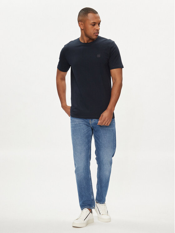 BOSS Boss Футболка Tales 50508584 Cиній Relaxed Fit