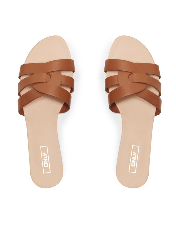 ONLY Shoes Шльопанці ONLY Shoes Onlfeli-4 15319426 Коричневий