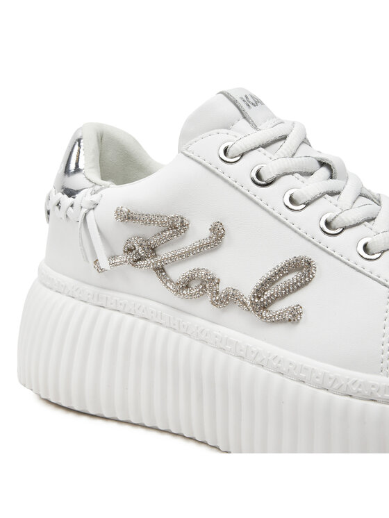 KARL LAGERFELD Сникърси KARL LAGERFELD KL42372G Бял