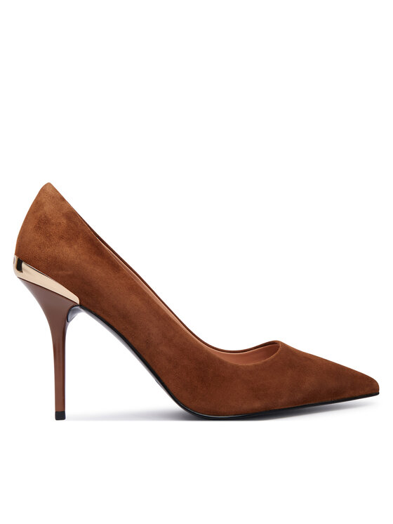 LOVE MOSCHINO Szpilki LOVE MOSCHINO JA10459G0PJA0210 Brązowy