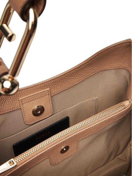Furla Дамска чанта Furla Nuvola L Hobo WB01246 HSF000 CN 4489S 1007 Кафяв