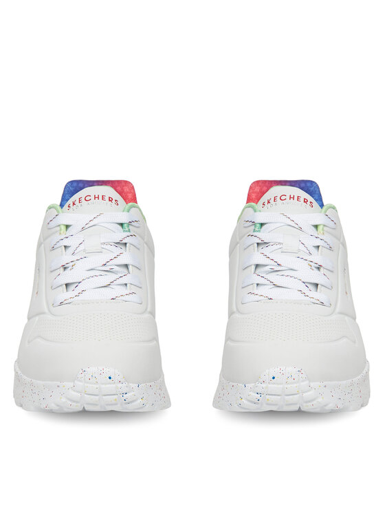 Skechers Sneakers Skechers UNO LITE 310456L WMLT Bianco