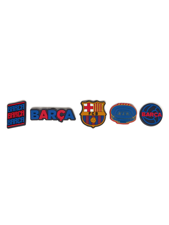 Crocs Διακόσμηση παπουτσιών Crocs Jibbitz Barcelona Fc 5pck 10012617 Έγχρωμο