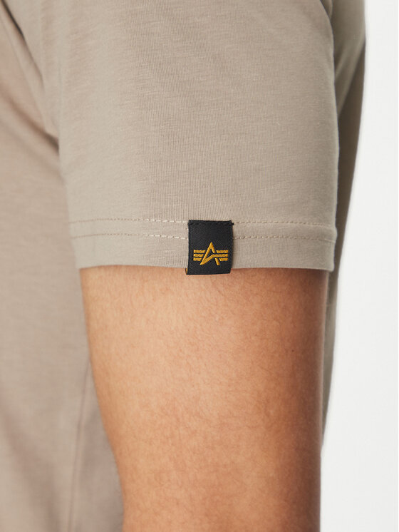 Alpha Industries Alpha Industries Футболка Basic 100501 Бежевий Regular Fit