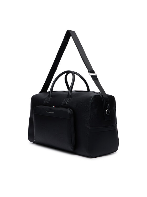 Tommy Hilfiger Torba weekendowa Tommy Hilfiger Th Central Duffle AM0AM14739 Czarny