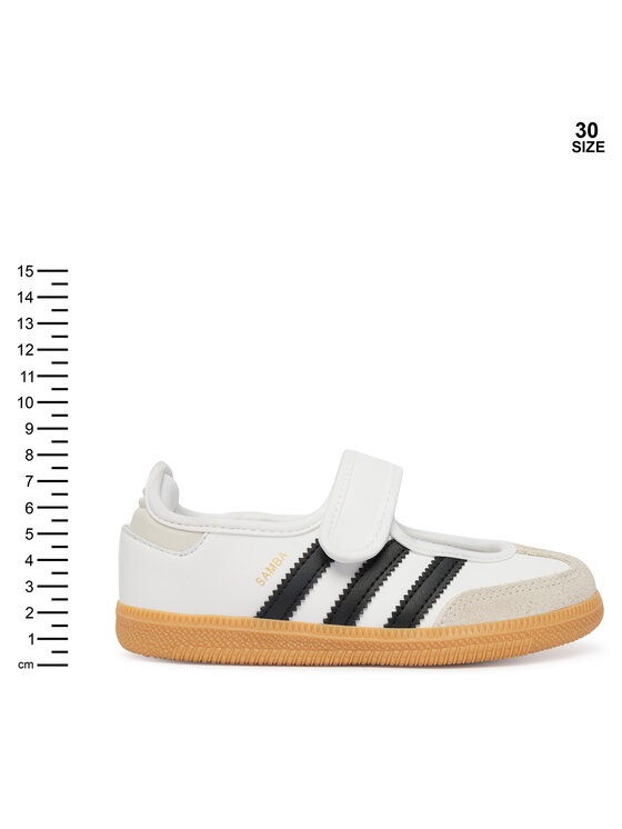 adidas Baleríny adidas Samba Jane LA3701 Bílá