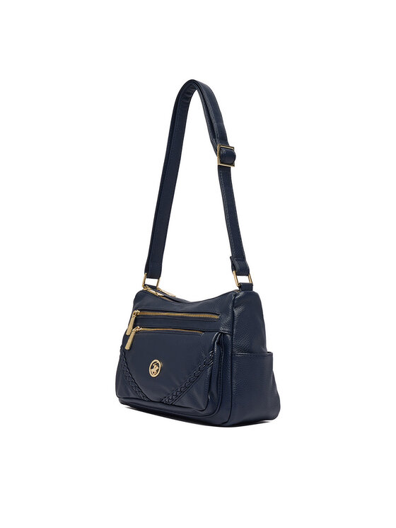 Beverly Hills Polo Club Handtasche Beverly Hills Polo Club CEO-BHPC-L-012-10 Dunkelblau