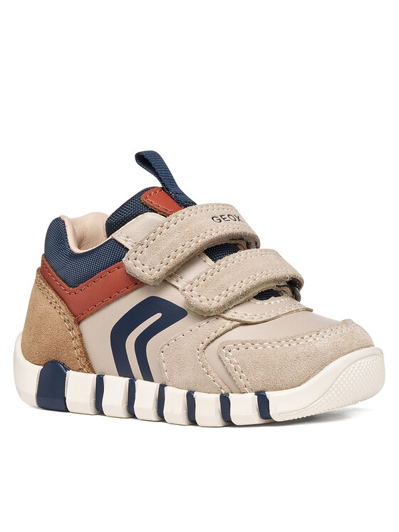 Geox Tenisice Geox B Iupidoo Boy B3555D 05422 C6181 Bež