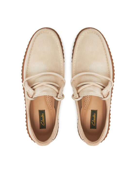Clarks Nizki čevlji Clarks Torhill Low 26180906 Écru