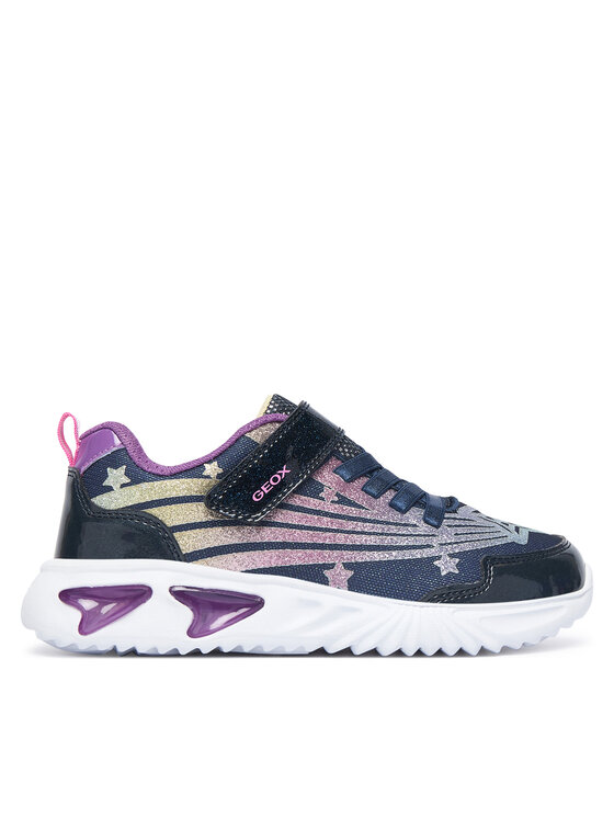 Geox Tenisice Geox J Assister Girl J56E9B 0ASKN C4269 D Tamnoplava