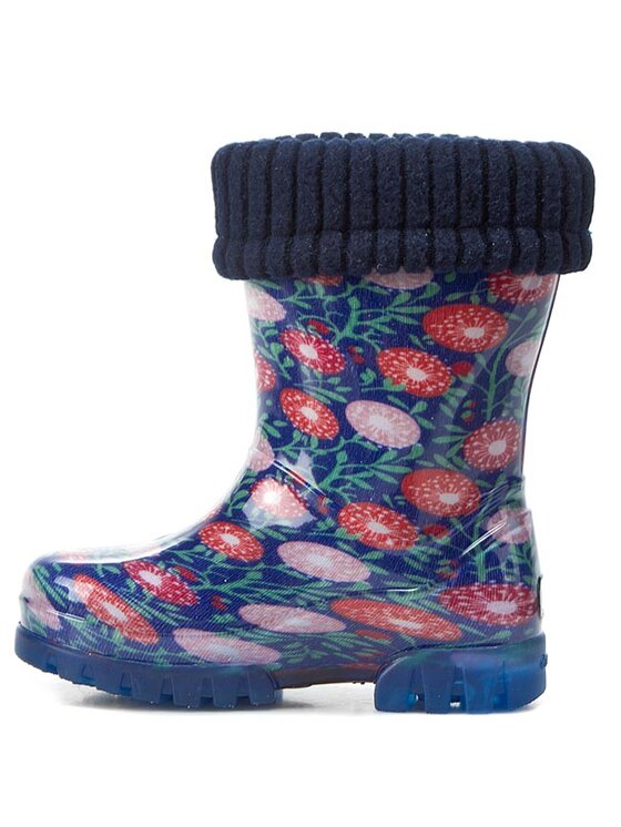Demar Wellington Demar Twister Lux Print Blu scuro