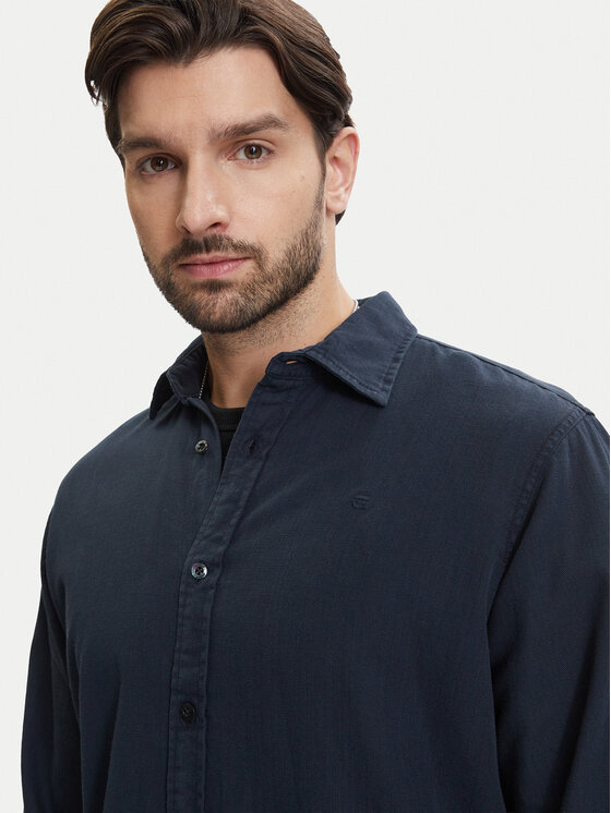 G-STAR G-Star Raw Hemd Clean D25196-D454 Dunkelblau Regular Fit