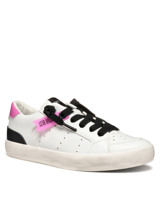 Geox Sneakersy Geox J Gisli J554NA 000BC C0563 S Biela