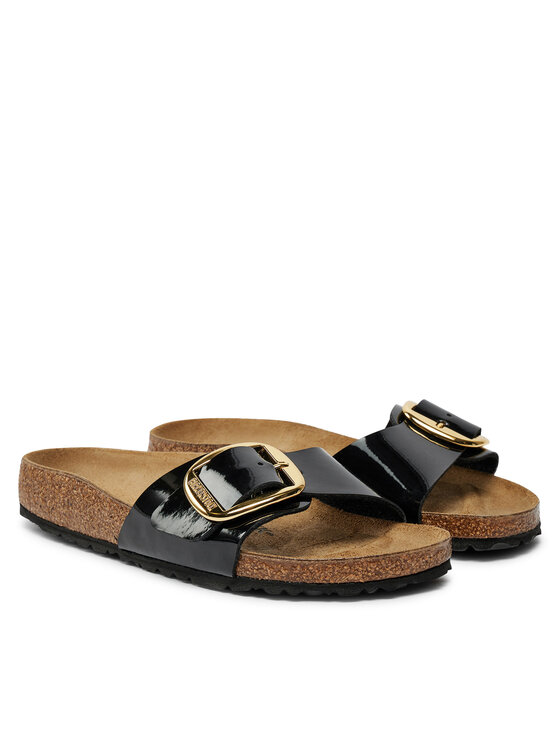 Birkenstock Klapki Birkenstock Madrid Big Buckle Bf 1027785 Czarny